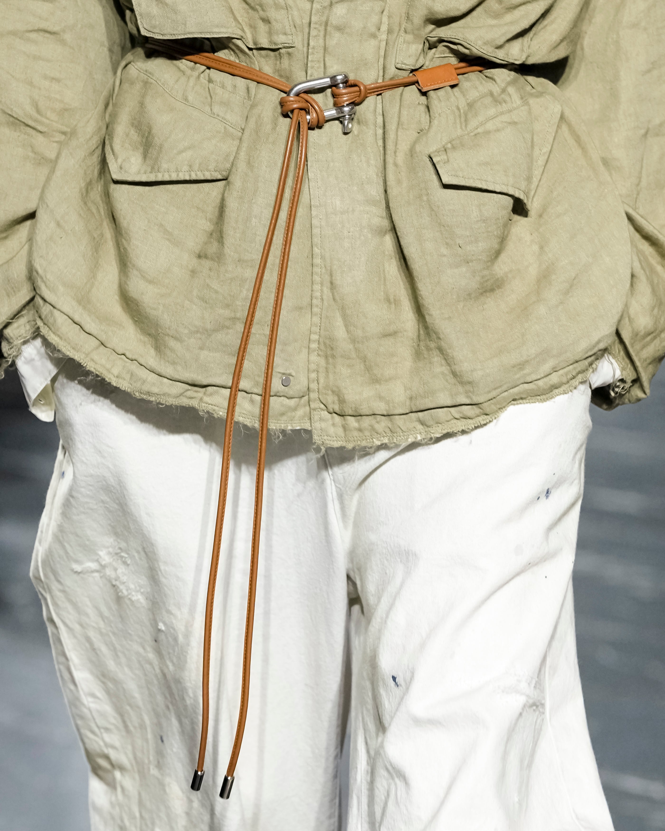 ANCELLM LEATHER ROPE BELT レザーロープベルト　25SS ANCELLM LEATHER ROPE BELT レザーロープベルト 25SS - メルカリ