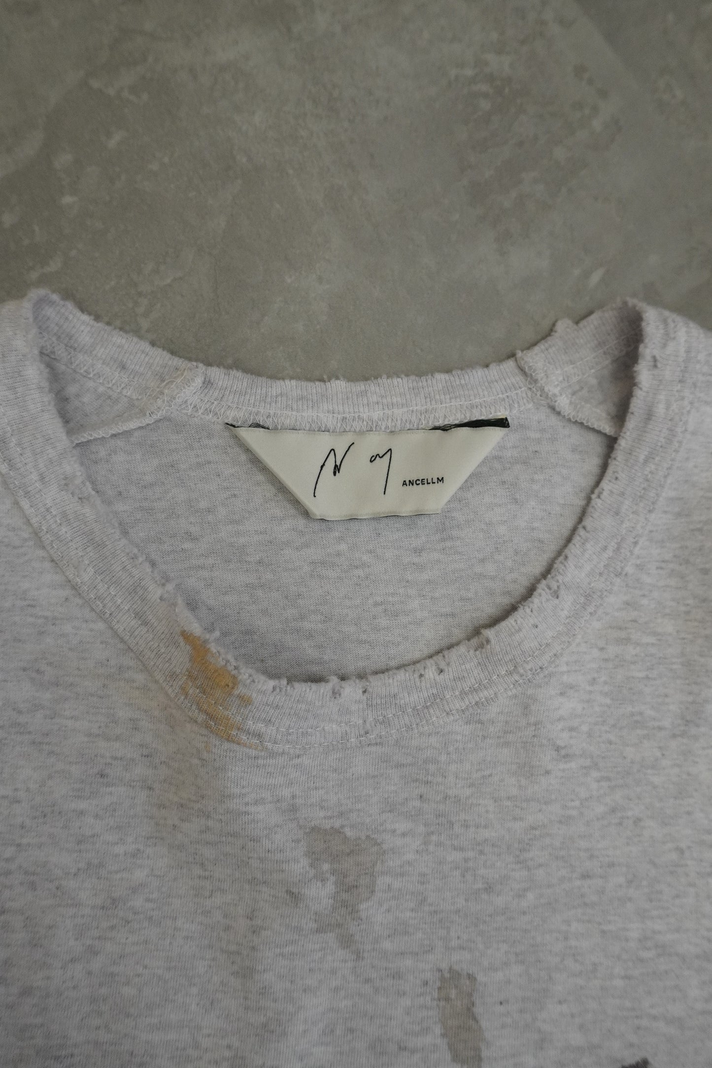 AGING T-SHIRT(H.WHITE)