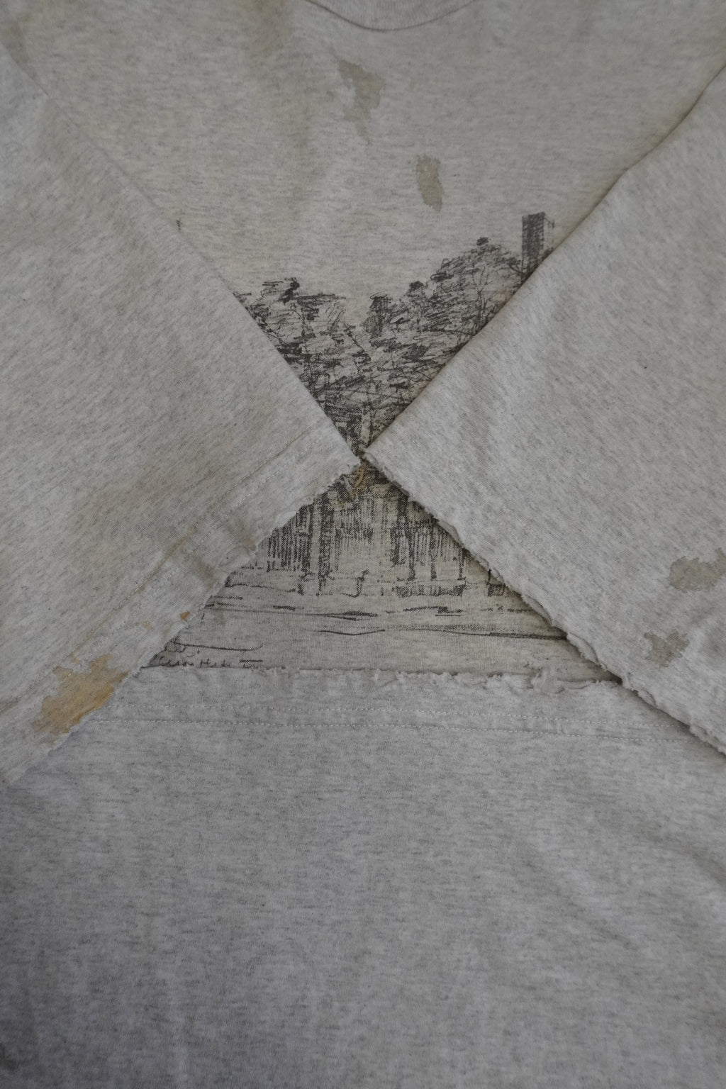 AGING T-SHIRT(H.WHITE)