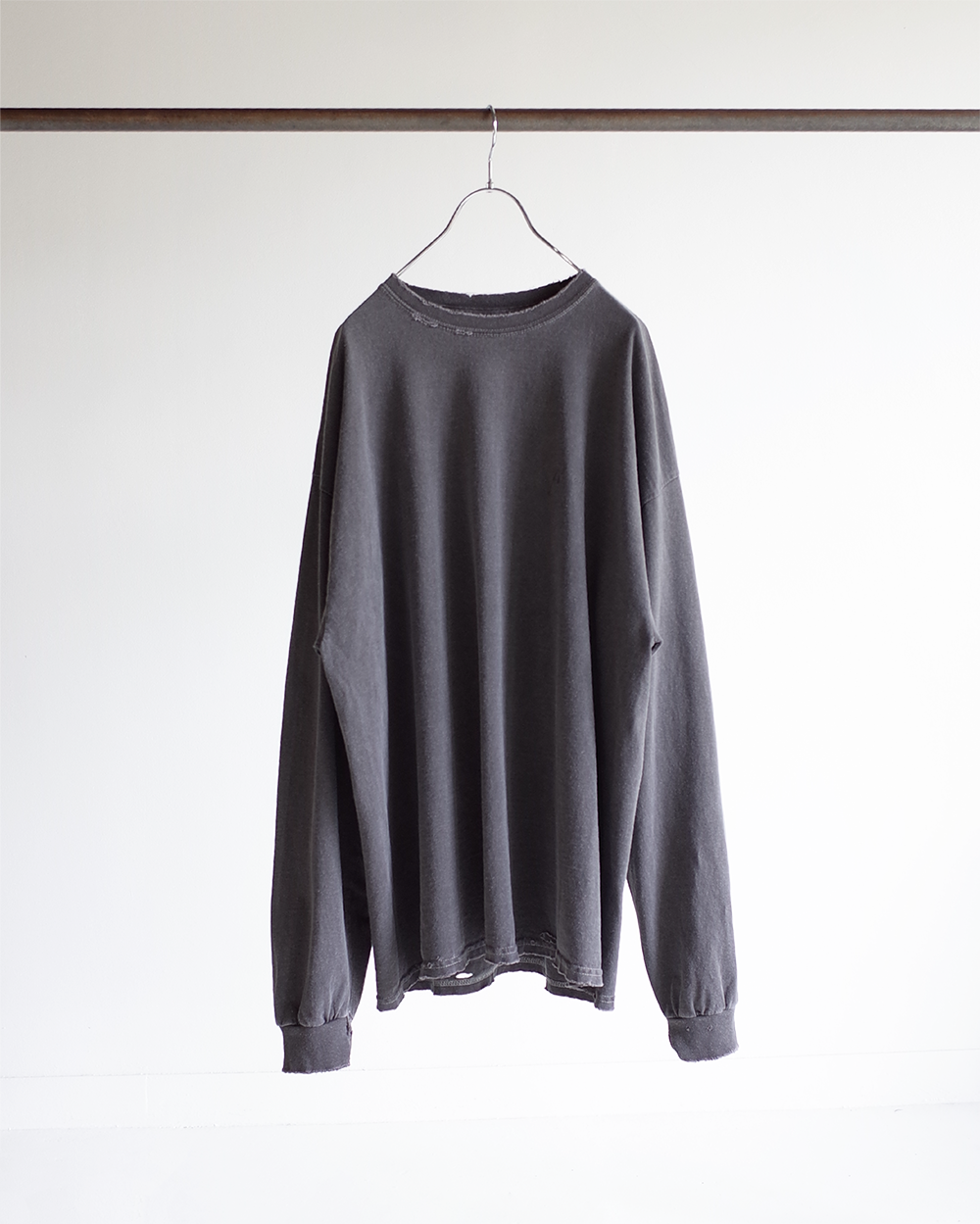 AGING LS T-SHIRT(F.BLACK)