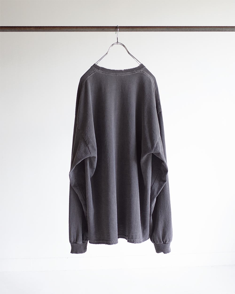 AGING LS T-SHIRT(F.BLACK)