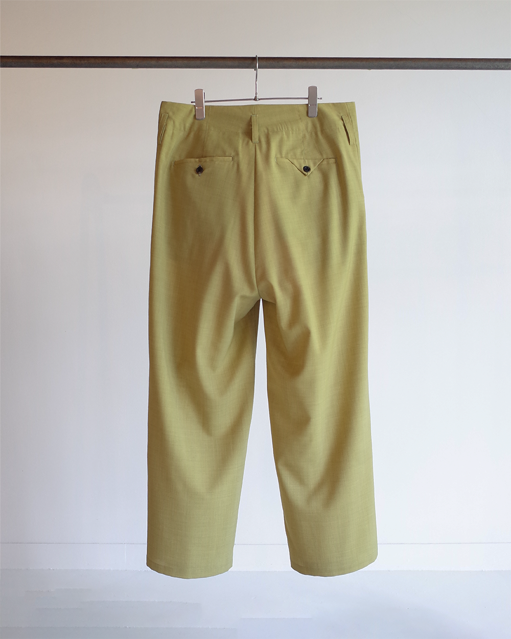 T/W TUCK SLACKS(H.PISTACHIO) – ANCELLM T/W TUCK SLACKS(H.PISTACHIO) – ANCELLM
