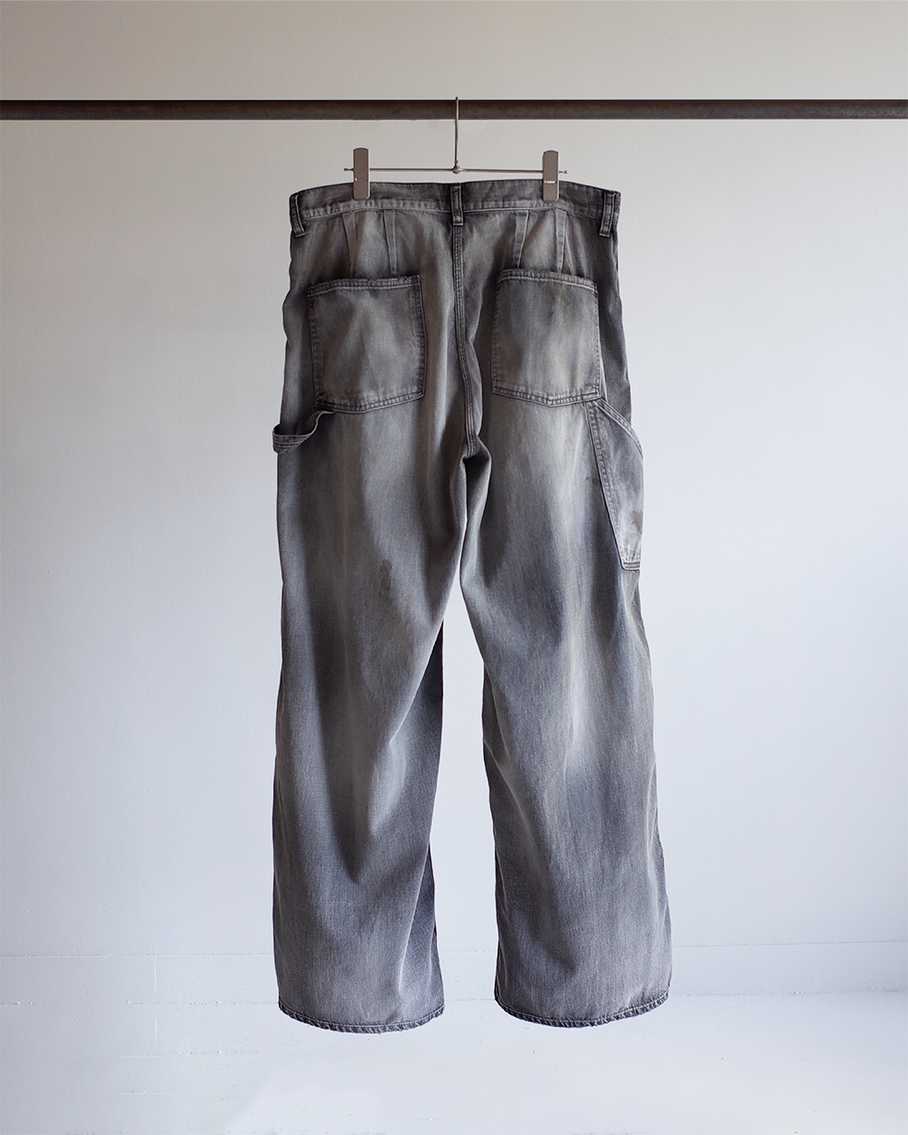 AIGING PAINTER PANTS(BLACK) – ANCELLM AIGING PAINTER PANTS(BLACK) – ANCELLM