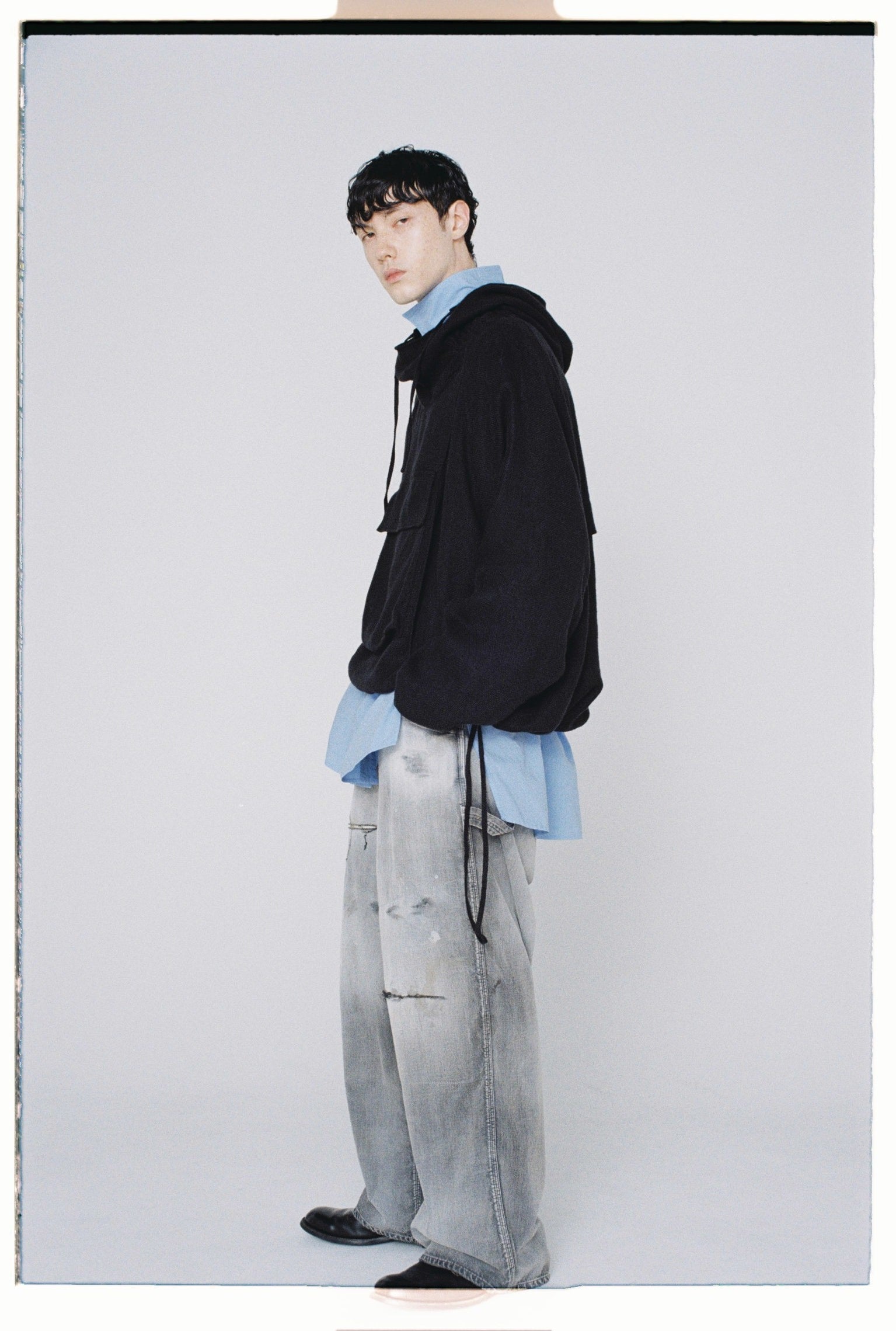 AIGING PAINTER PANTS(BLACK) – ANCELLM