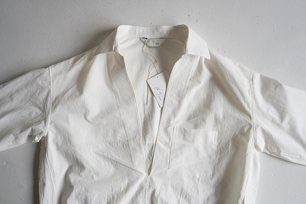 SKIPPER LONG SHIRT(WHITE)