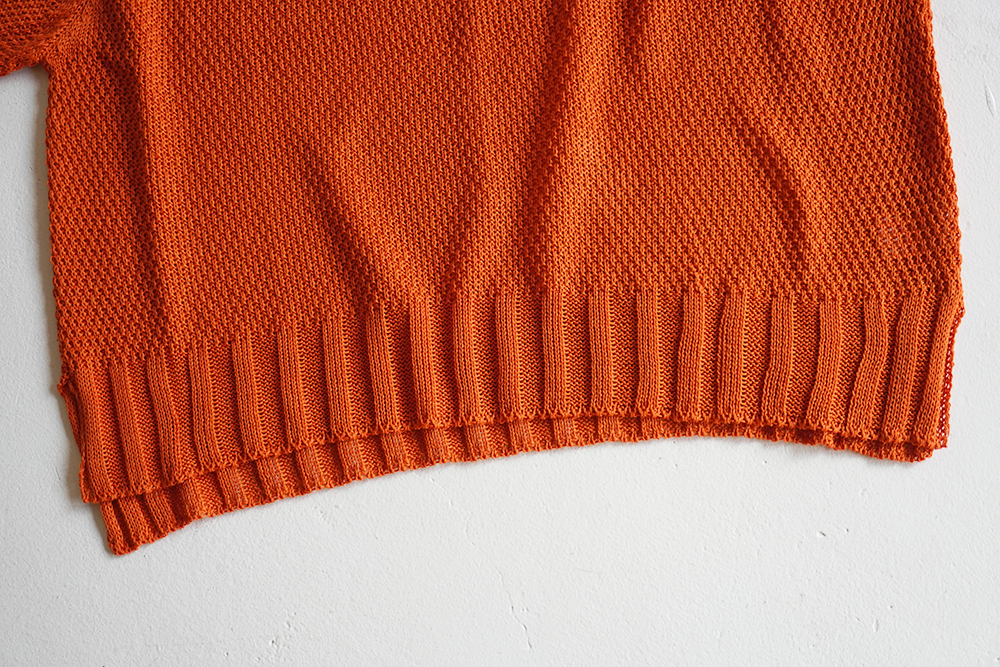 MESH KNIT(ORANGE) – ANCELLM MESH KNIT(ORANGE) – ANCELLM