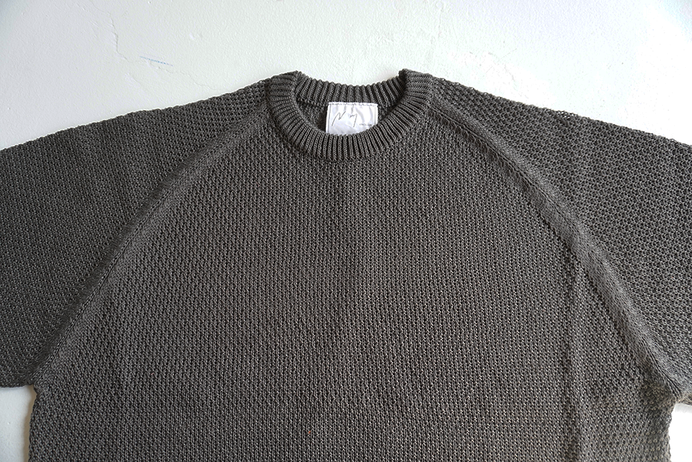MESH KNIT(CHARCOAL) – ANCELLM MESH KNIT(CHARCOAL) – ANCELLM