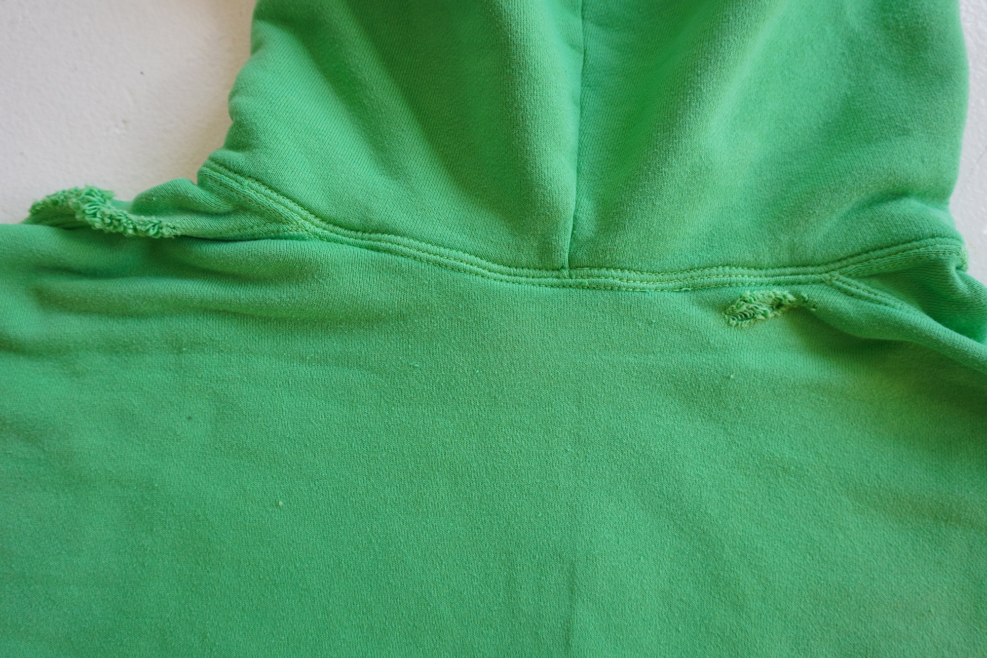 DYED DAMAGE HOODIE(PISTACHIO) – ANCELLM