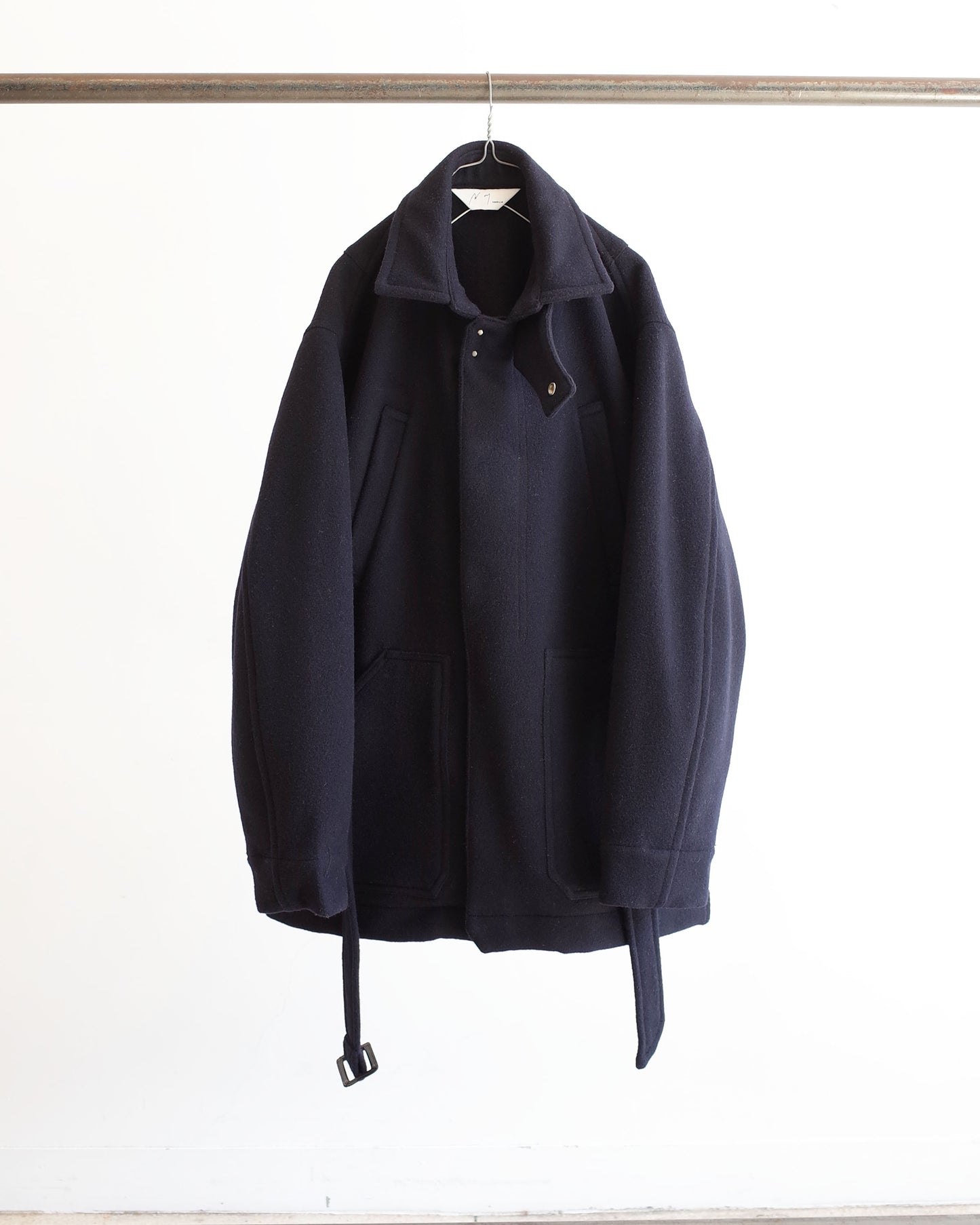 MELTON HALF LENGTH JACKET(NAVY)