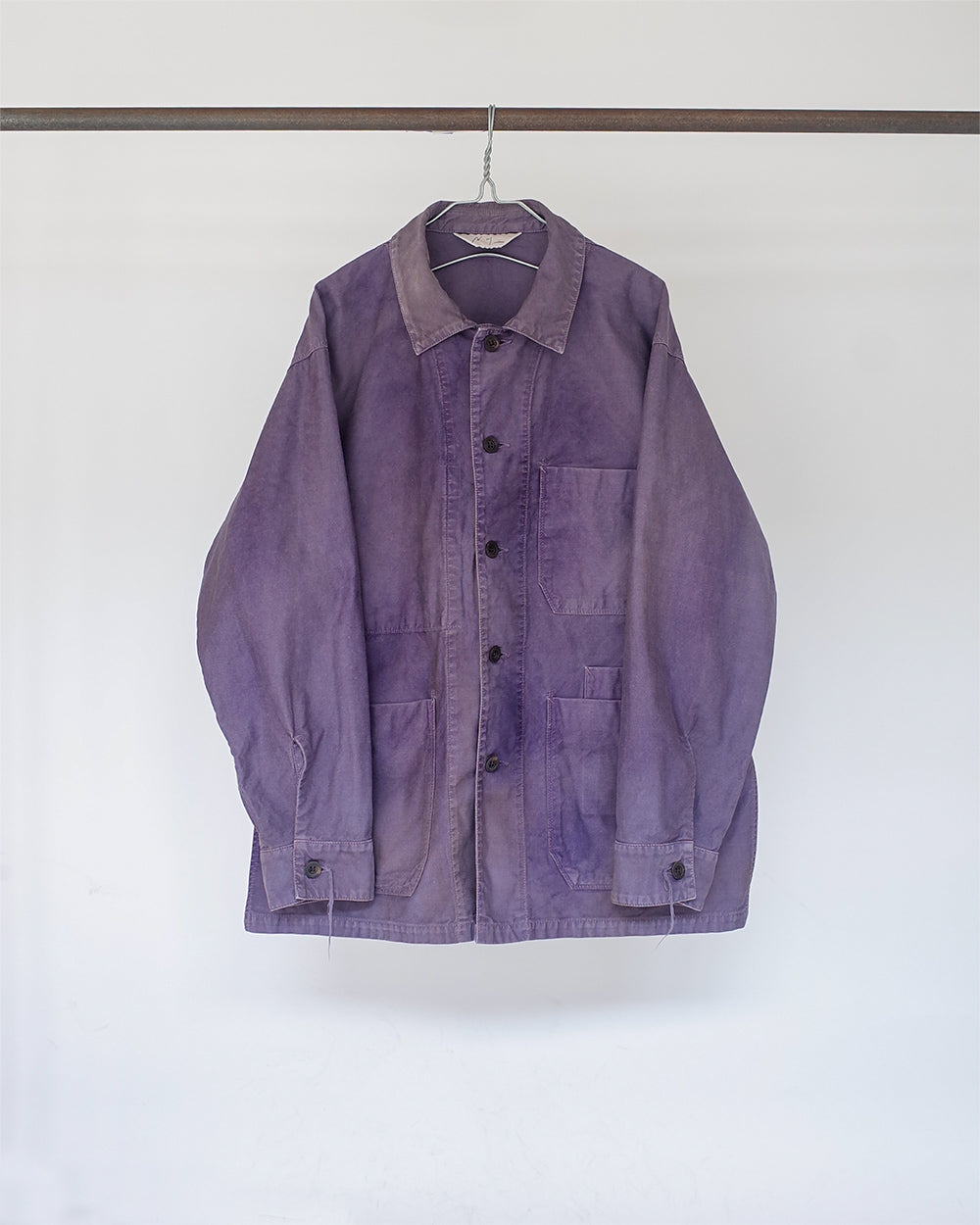 MOLESKIN COVERALL JACKET(DUSKY PURPLE)