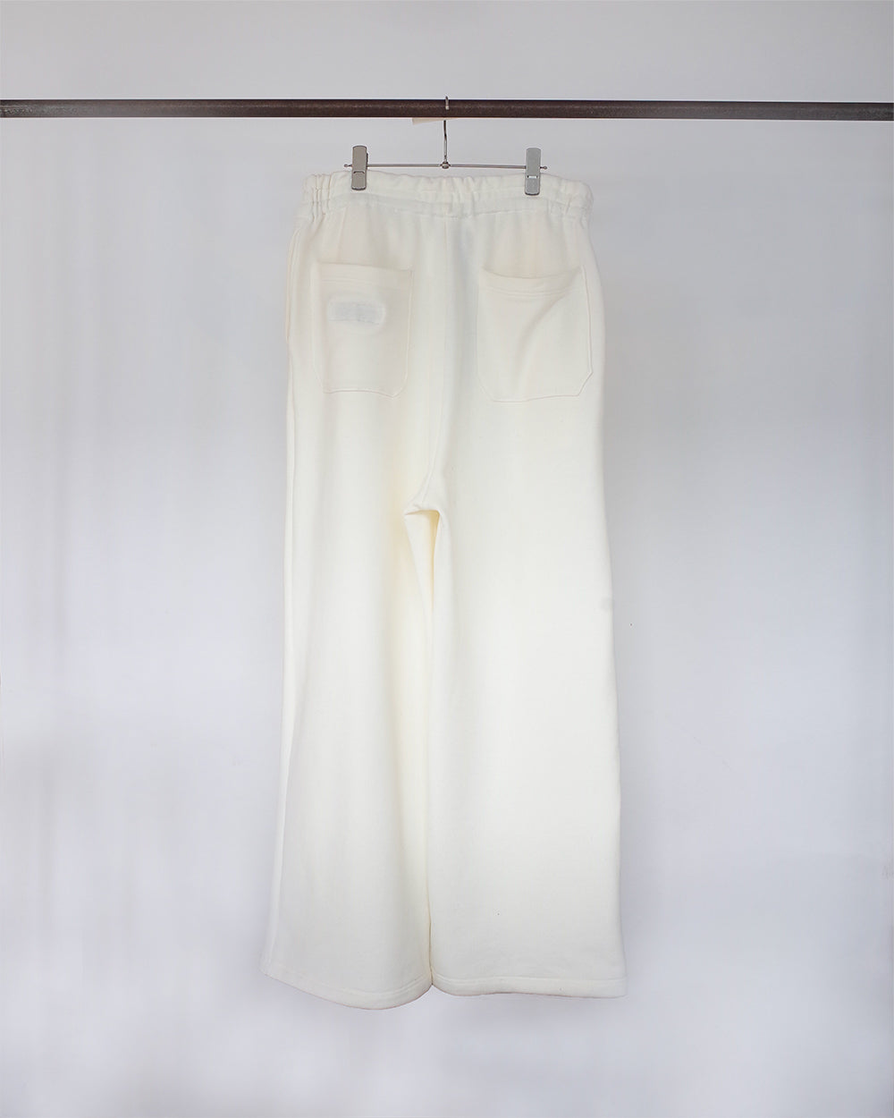 LONG LENGTH SWEAT PANTS (WHITE)