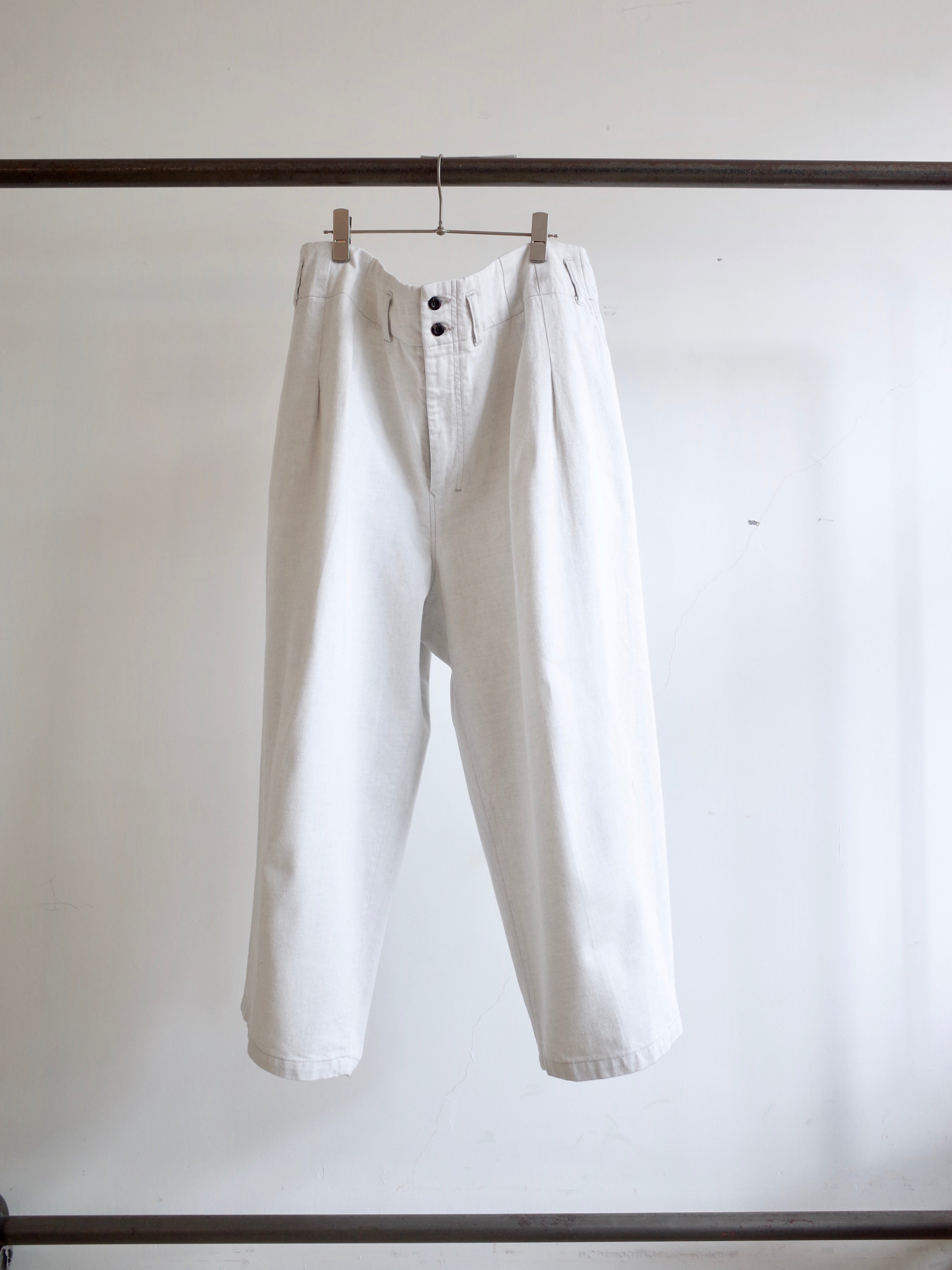SNOW DENIM WIDE PANTS – ANCELLM