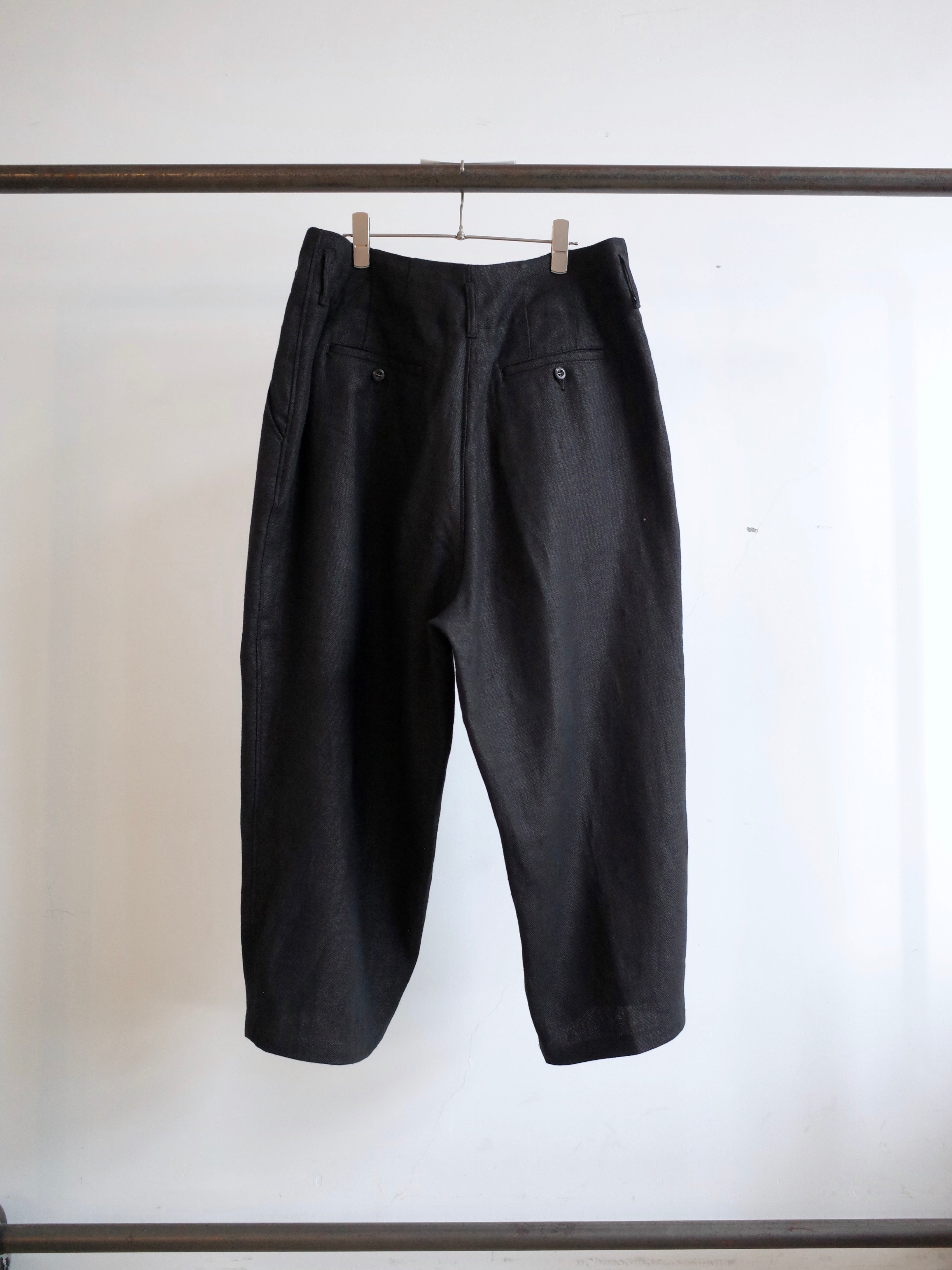 LINEN WIDE PANTS – ANCELLM