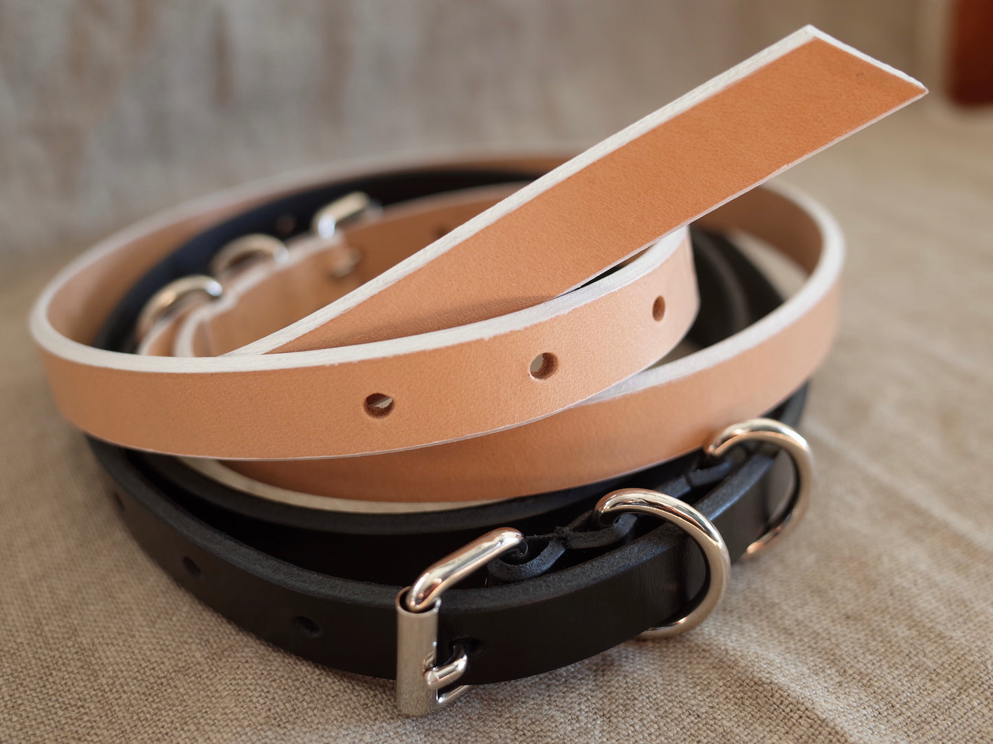 NARROW LEATHER BELT