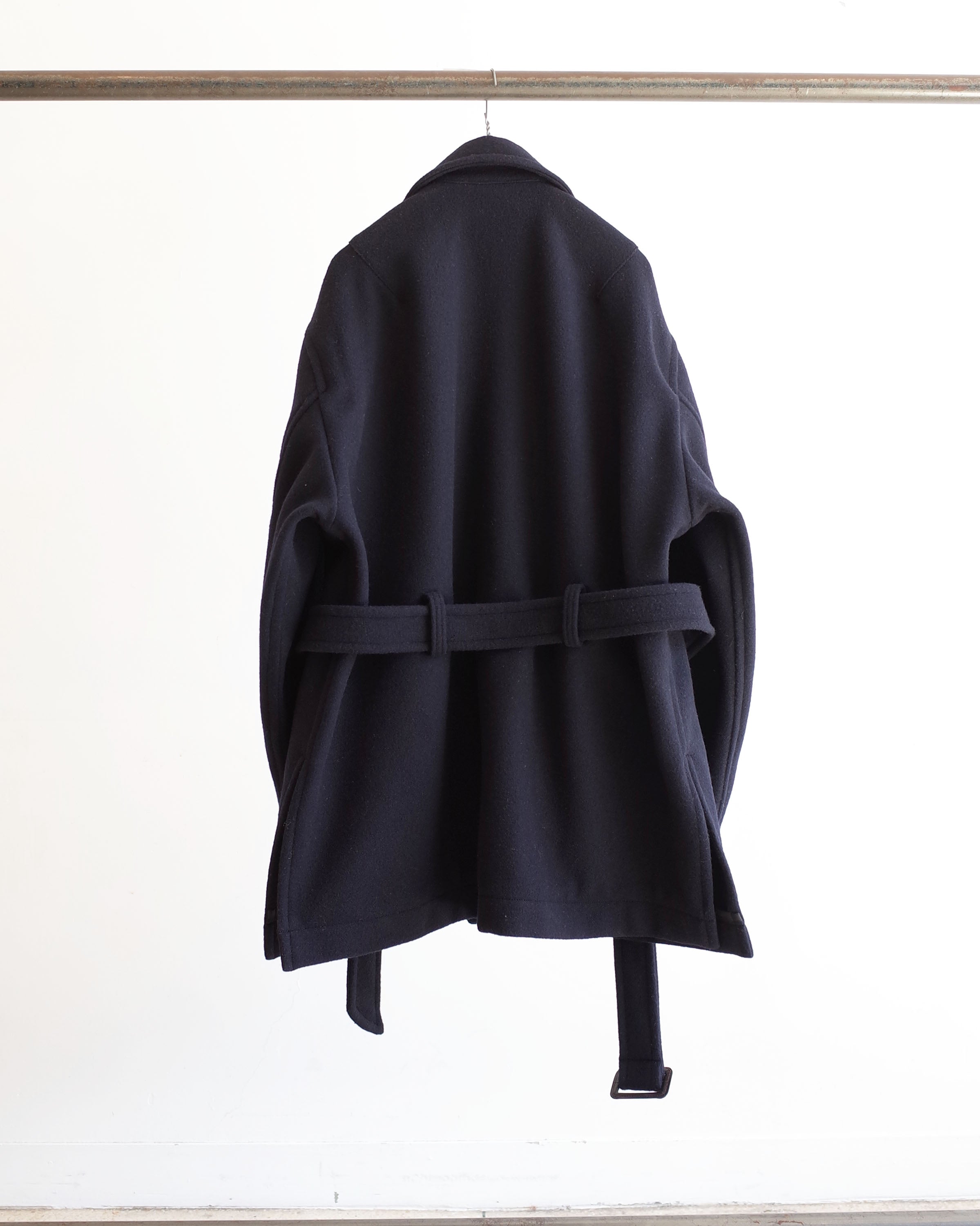ジャケット・アウター ANCELLM MELTON HALF LENGTH JACKET/NAVY 1 MELTON HALF JACKET(NAVY) – ANCELLM