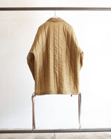 QUILTING PULLOVER SHIRT(COYOTE)