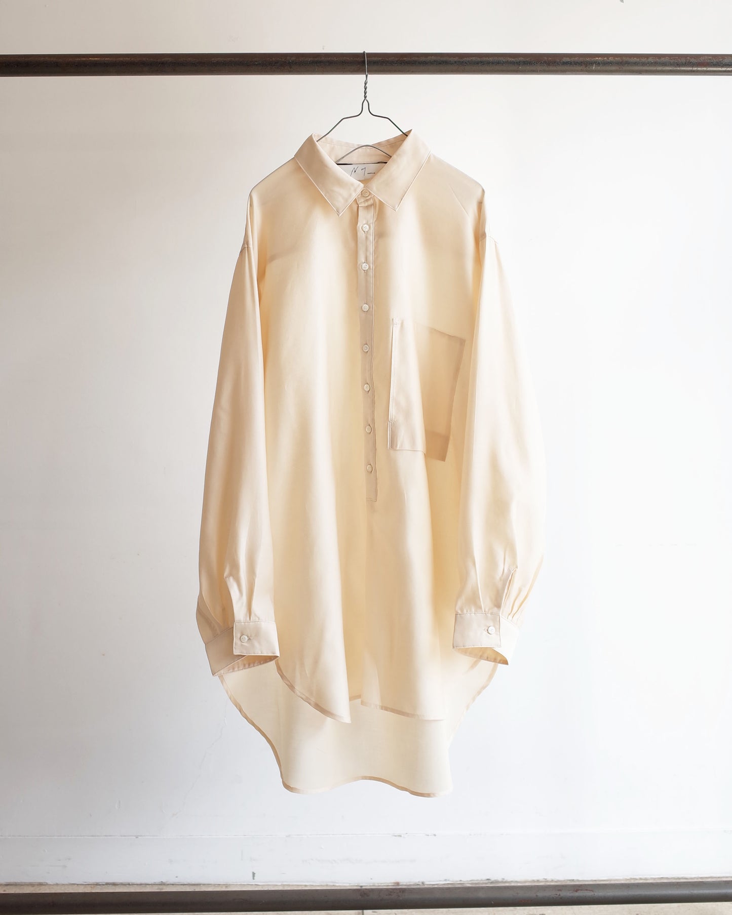 MOLESKIN LONG SHIRT(OFFWHITE)