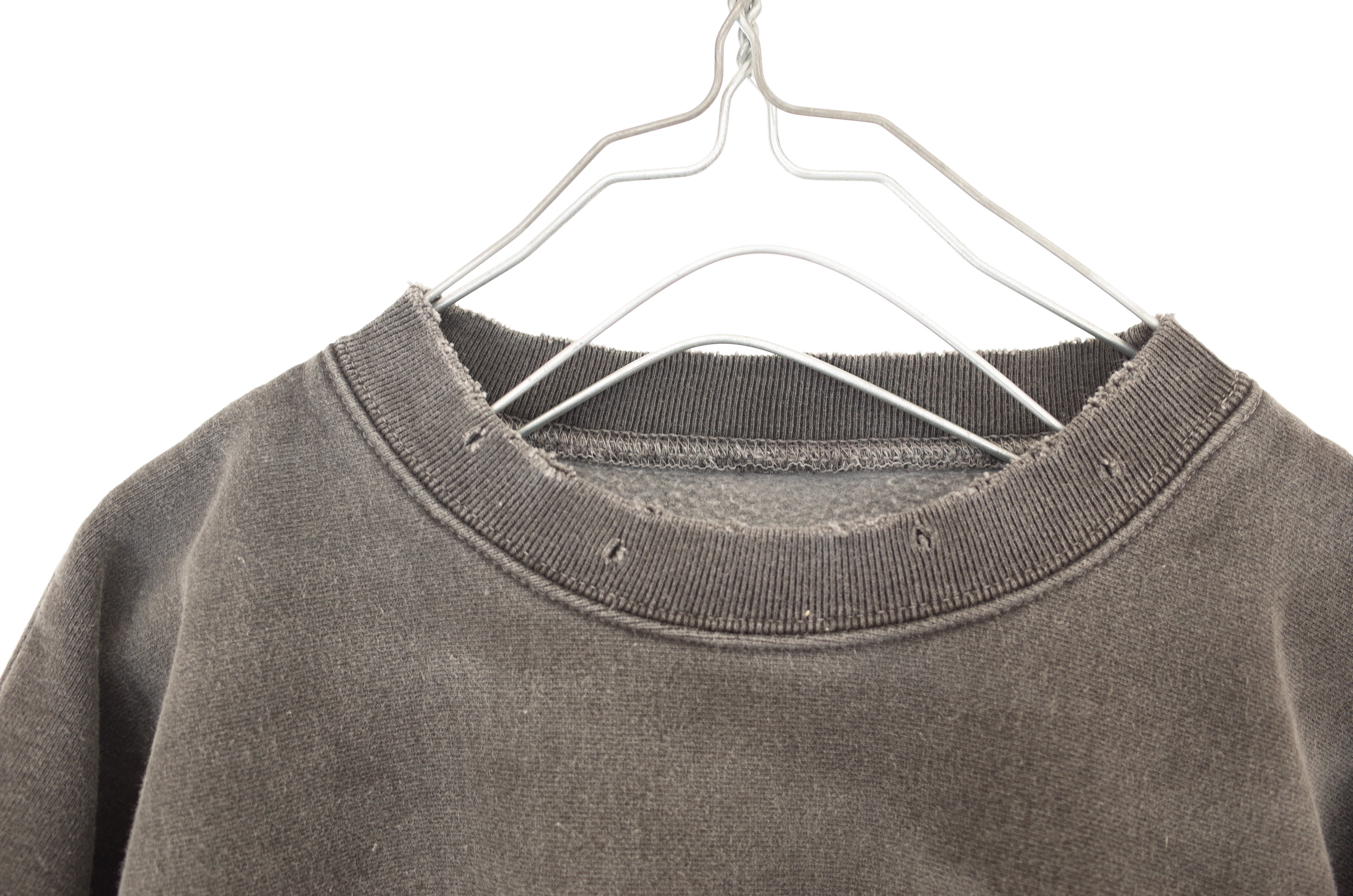 DAMAGE PIGMENT DIE SWEAT SHIRT – ANCELLM