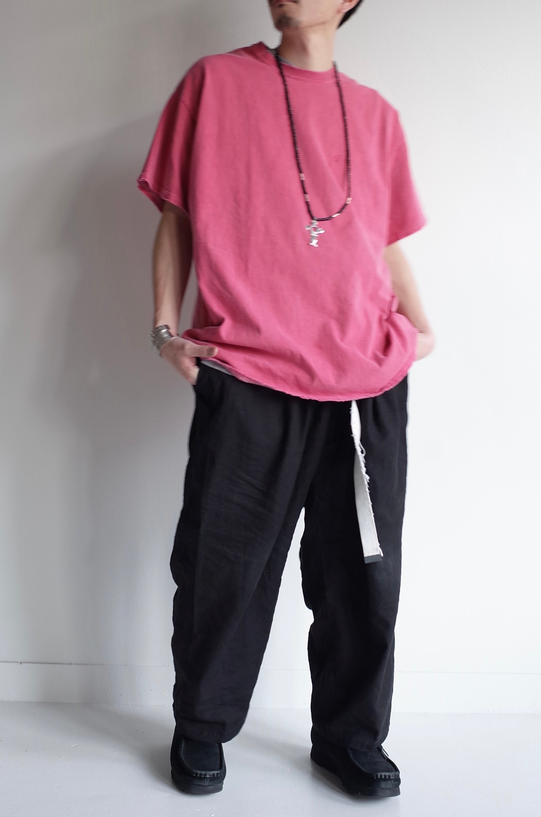 EMBROIDERY T-SHIRT EX (RED) – ANCELLM