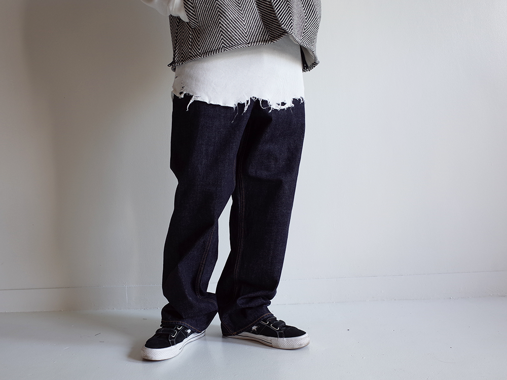 OW SELVEDGE DENIM STRAIGHT 5P PANTS