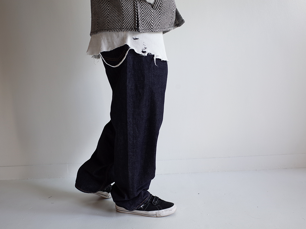 OW SELVEDGE DENIM STRAIGHT 5P PANTS