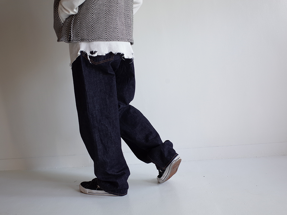 OW SELVEDGE DENIM STRAIGHT 5P PANTS