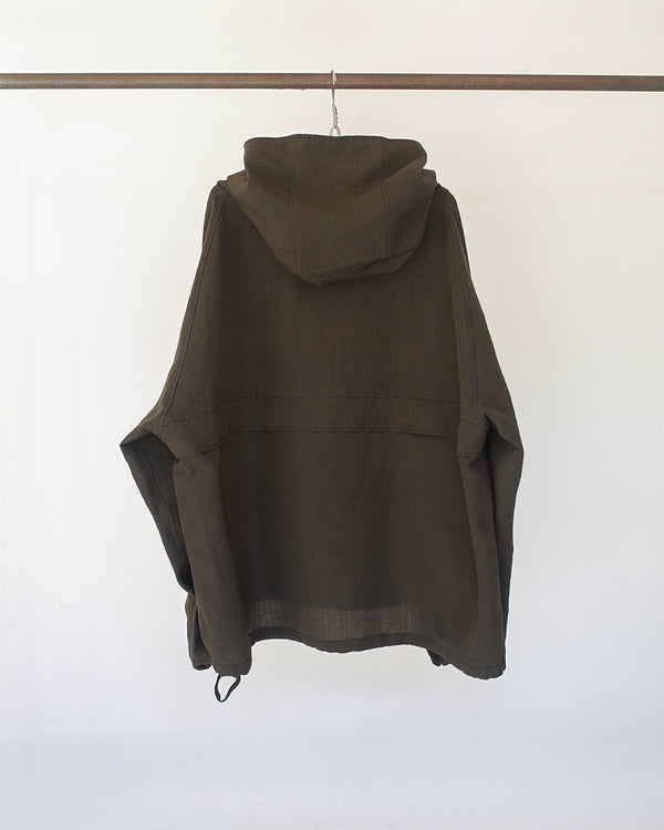 W/L PULL OVER SHIRT(OLIVE)