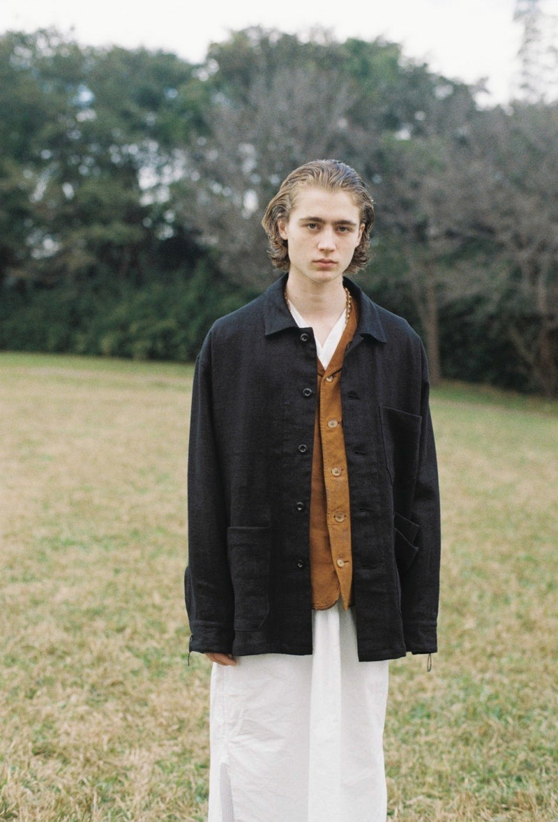 LINEN COVERALL
