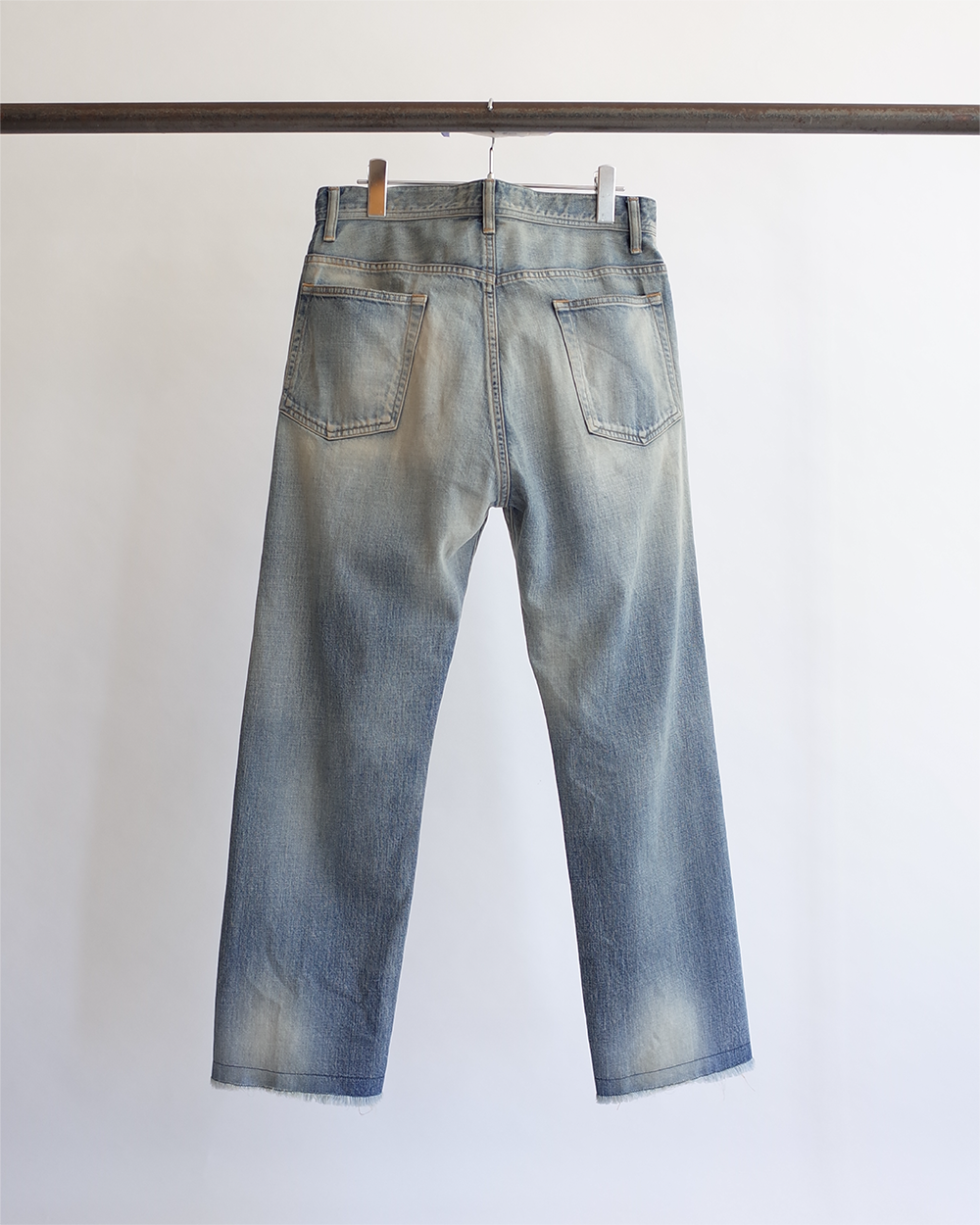 INDIGO STRAIGHT 5P DENIM PANTS - 1 / INDIGO